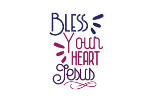 Bless Your Heart Jesus Quote SVG Cut: Strategic Applications for Creators and Small Business Owners