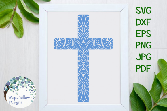 Christian Cross Mandala Zentangle: A Creative Practice for Reflection and Design