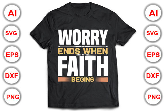 Christian Faith T-shirt Design