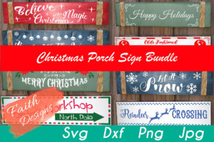 Christmas Porch Sign Bundle: A Fresh Take on Seasonal Curb Appeal