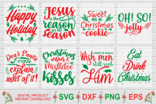 Christmas Quotes Design Bundle
