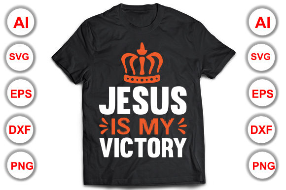 Jesus Is My Victory: Christian T-Shirt Design Guide