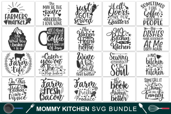 Mommy Kitchen Bundle for Designers