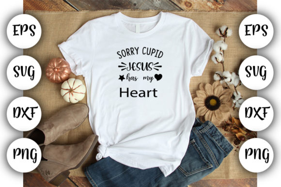 Sorry Cupid: Jesus Ha Valentine Design